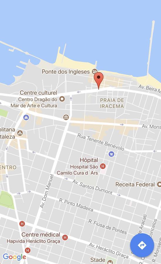 Apartamento Praia De Iracema Vista Para O Mar 18 Andar Fortaleza  Exteriör bild