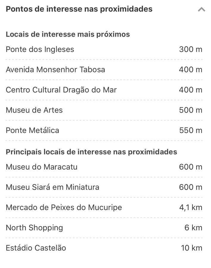 Apartamento Praia De Iracema Vista Para O Mar 18 Andar Fortaleza  Exteriör bild